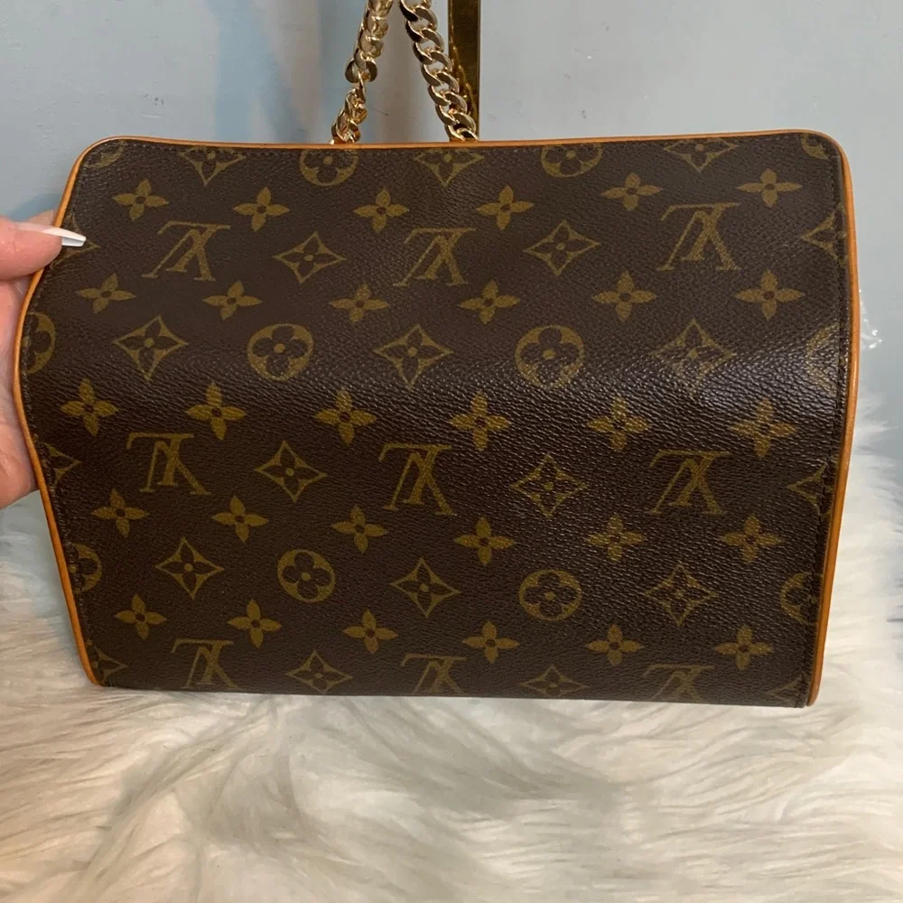 1999 authentic Louis Vuitton Twin Pochette GM crossbody w free chain - Picture 11 of 16
